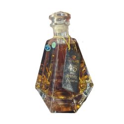 Marcati Rubino Brandy Riserva 45 Anni Cristallo Bohemia cl.35 (Cassetta in Legno)