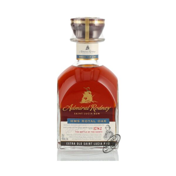 Rum HMS Royal Oak 40° Admiral Rodney (Astucciato)