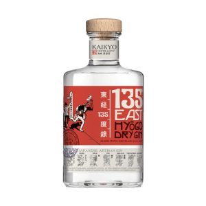 “135° East” Hyogo Dry Gin – Kaikyo Distillery