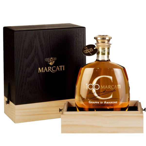 Marcati Grappa Di Amarone Riserva Centenario 2019 (Cassetta Legno)