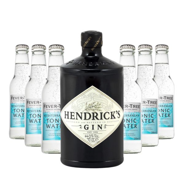 Hendrick's Gin Pack +12 Fever Tree Premium Indian Tonic Water